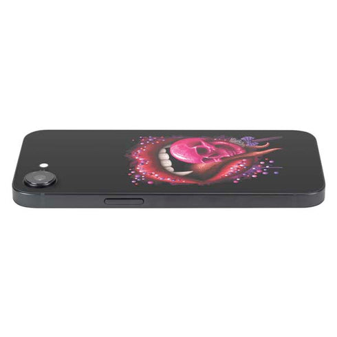 Vampire Skull Lollypop by Sarah Richter iPhone 16e Skin